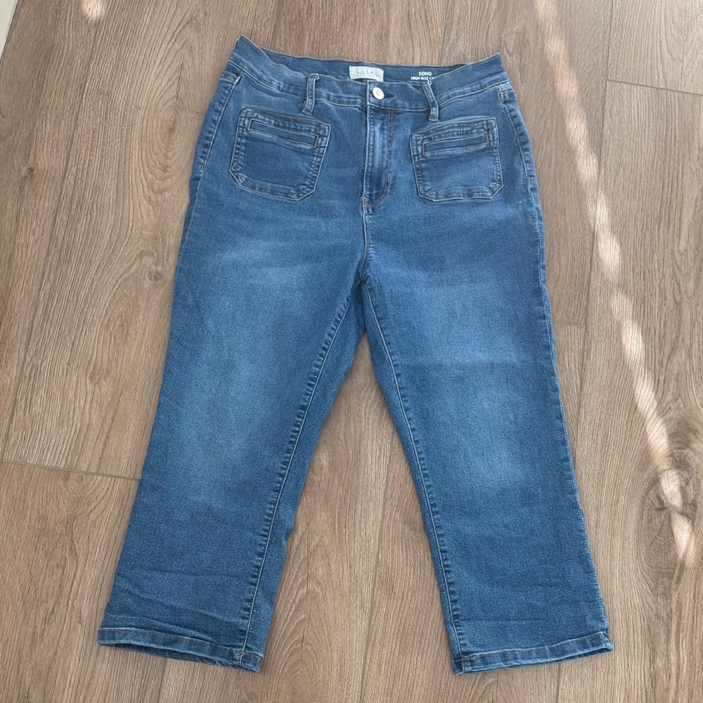 Nicole Miller SOHO high rise capris size 10